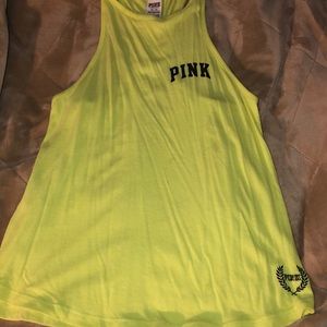 PINK Victoria’s Secret Tank Top- Lime Green